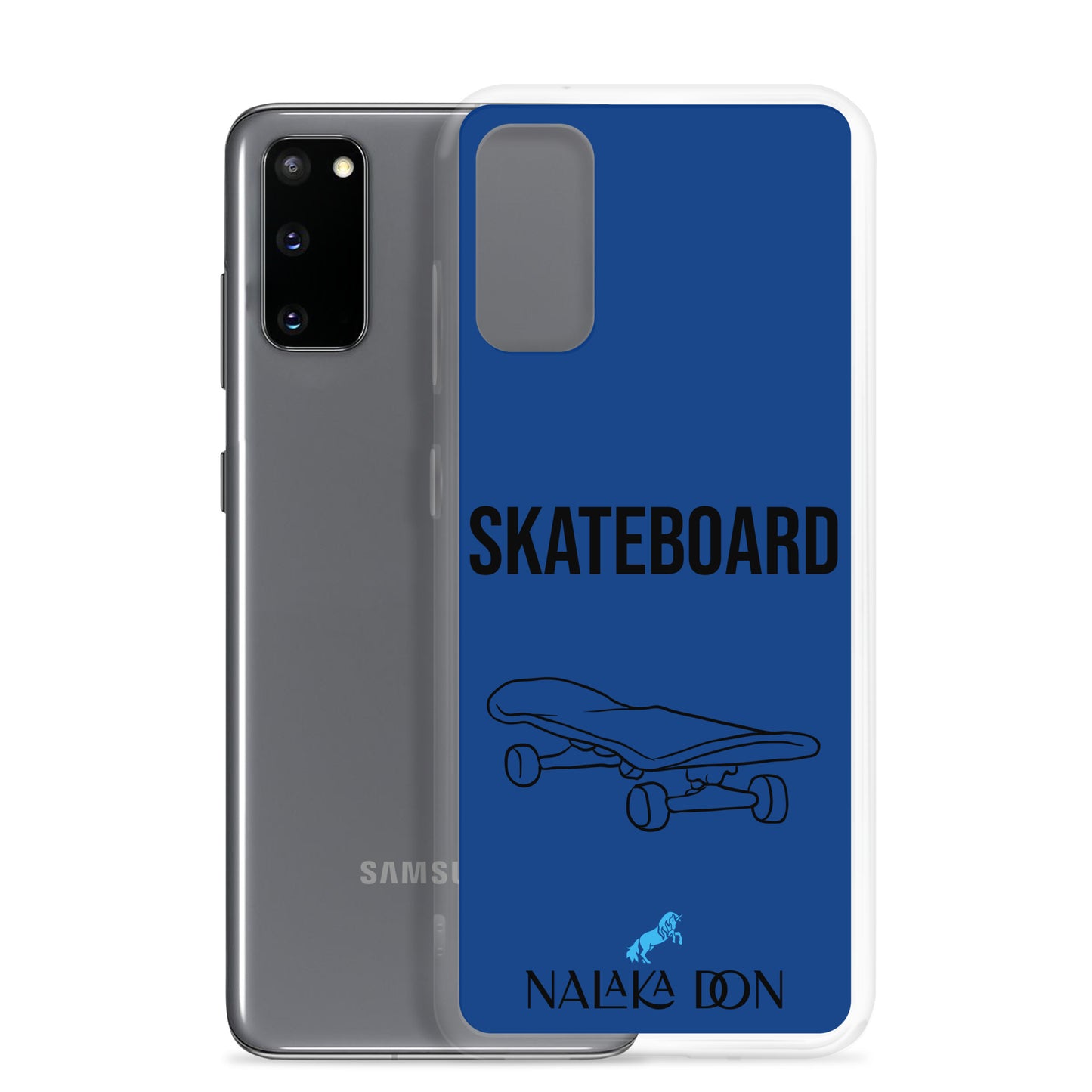 Skateboard - Clear Case for Samsung®