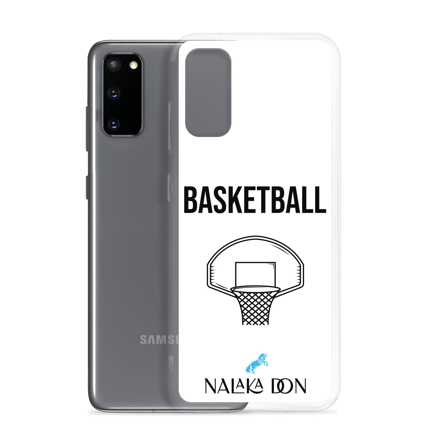 Basketball - Clear Case for Samsung®