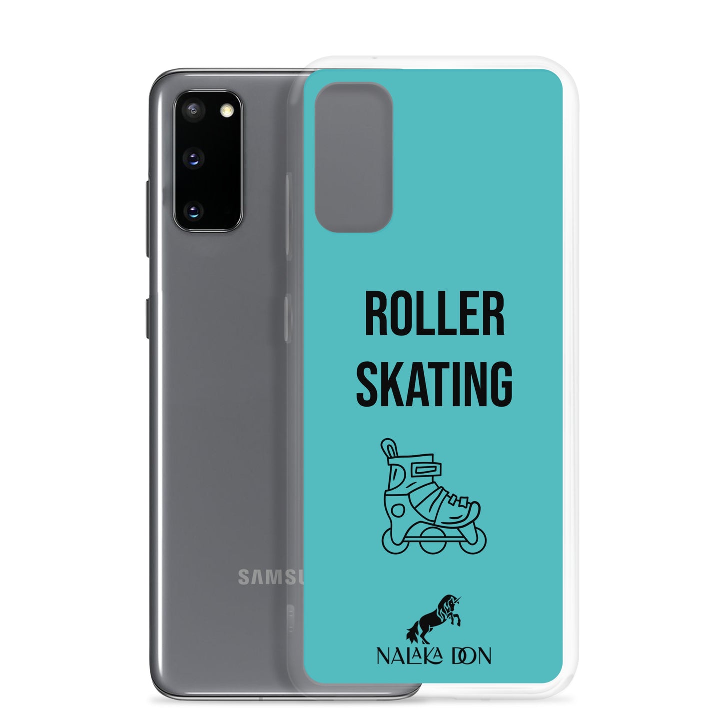 Roller Skating - Clear Case for Samsung®