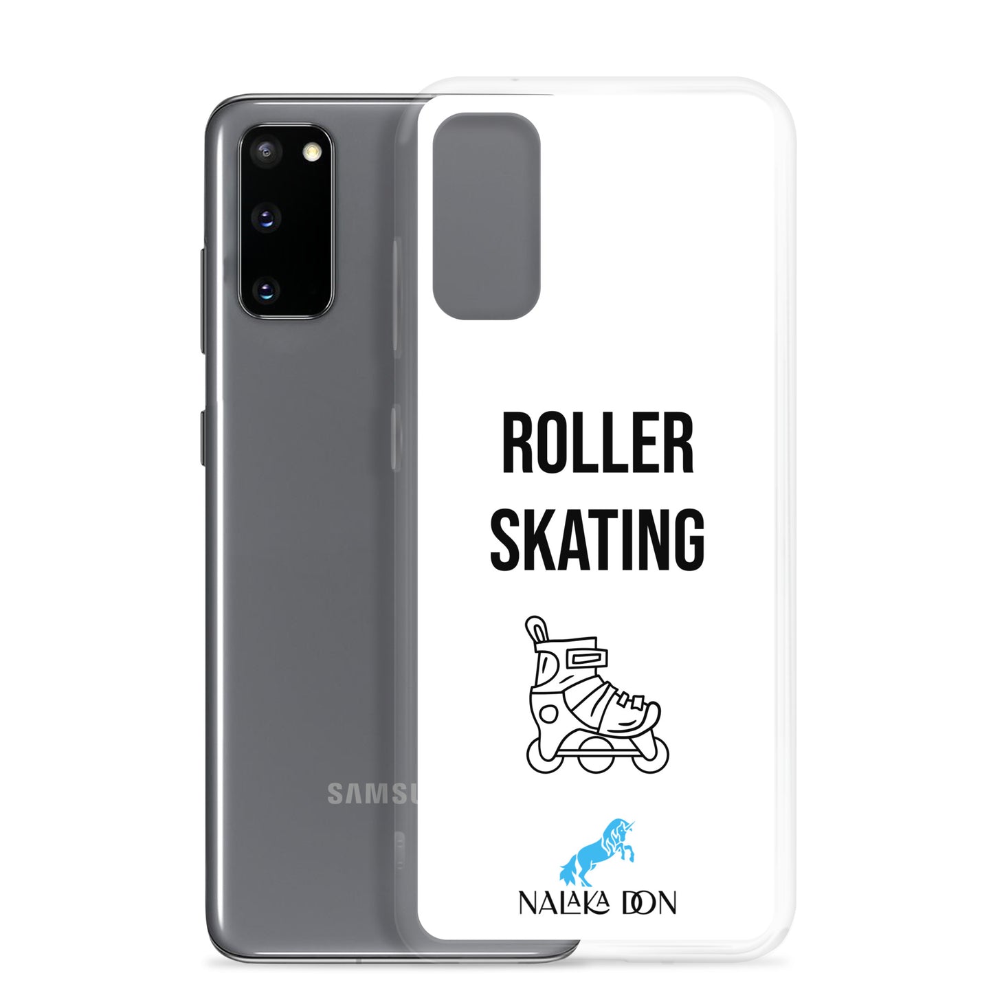 Roller Skating - Clear Case for Samsung®