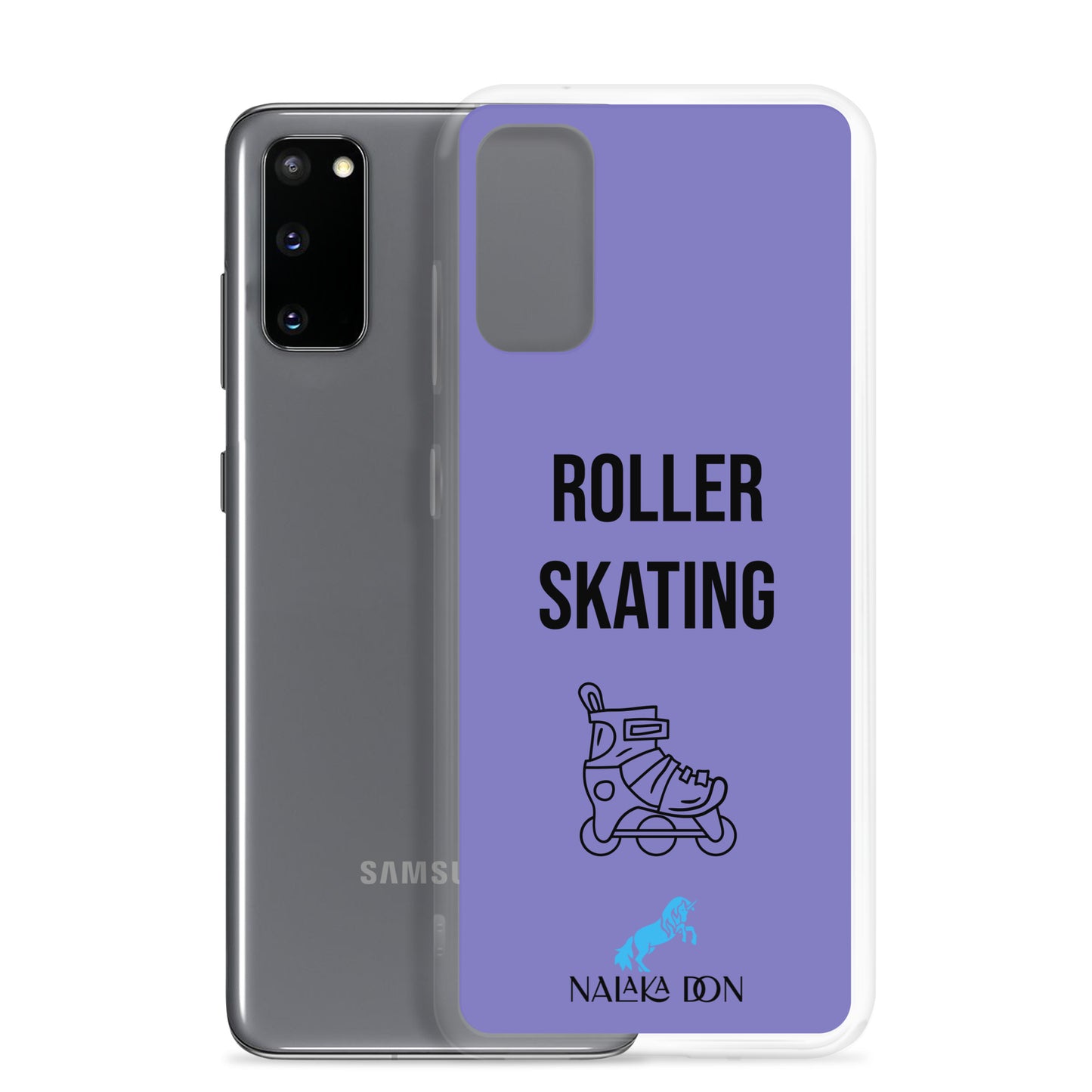 Roller Skating - Clear Case for Samsung®