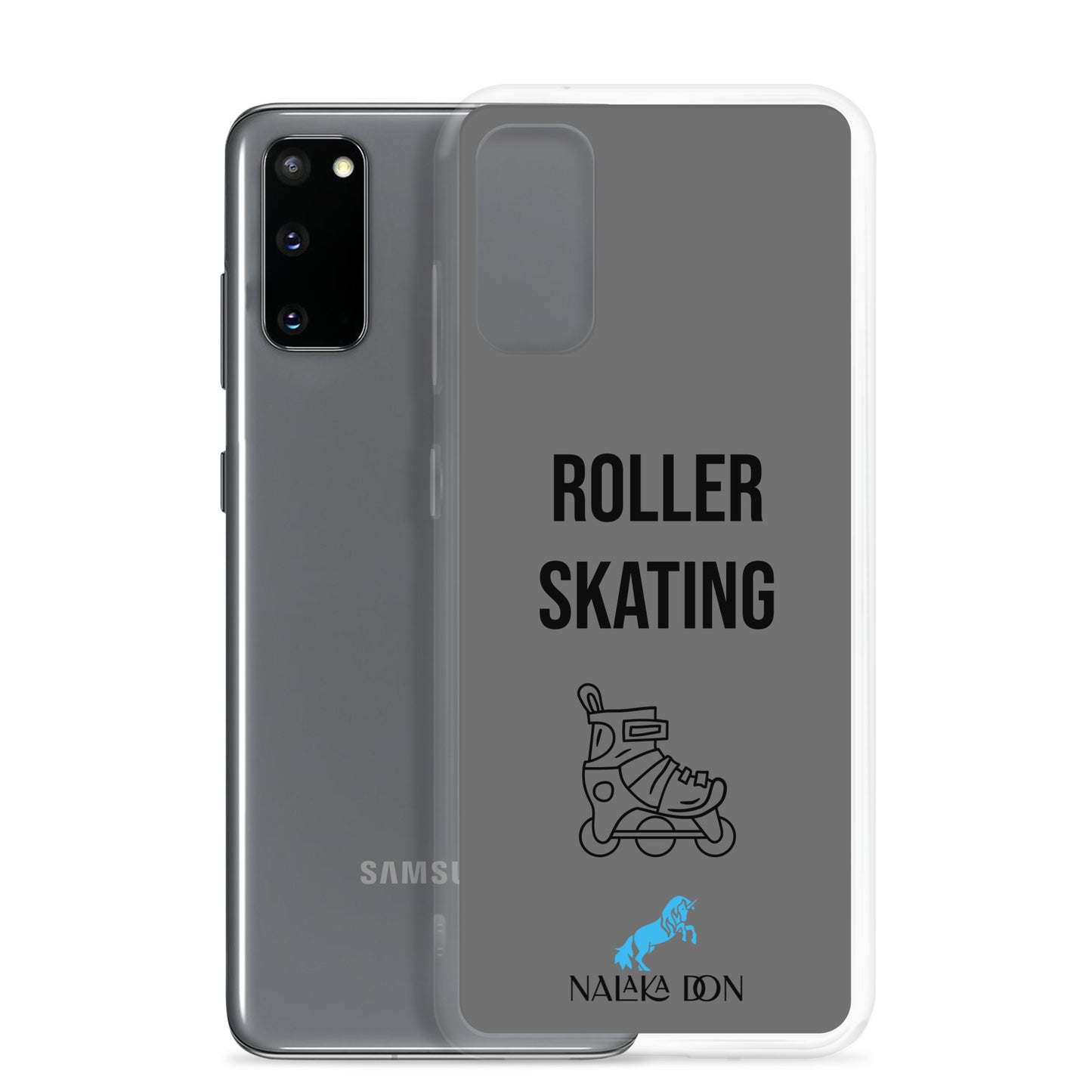 Roller Skating - Clear Case for Samsung®