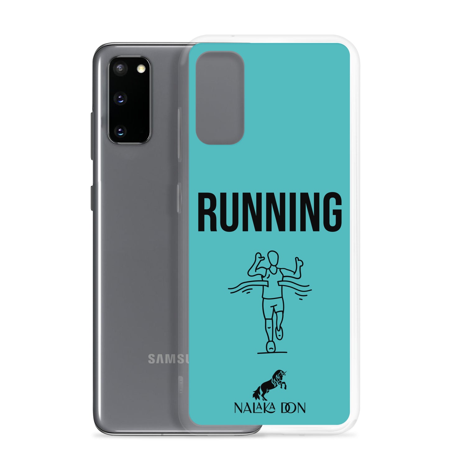 Running - Clear Case for Samsung®