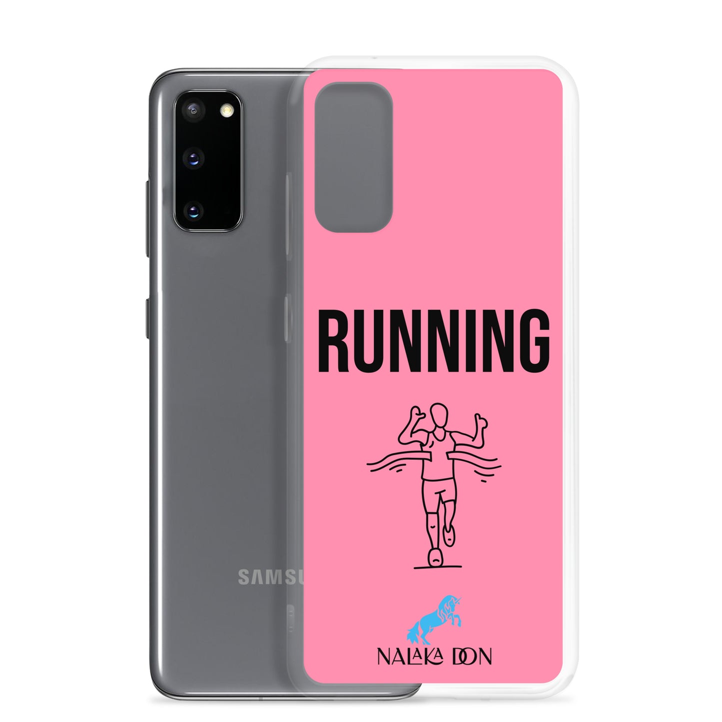 Running - Clear Case for Samsung®