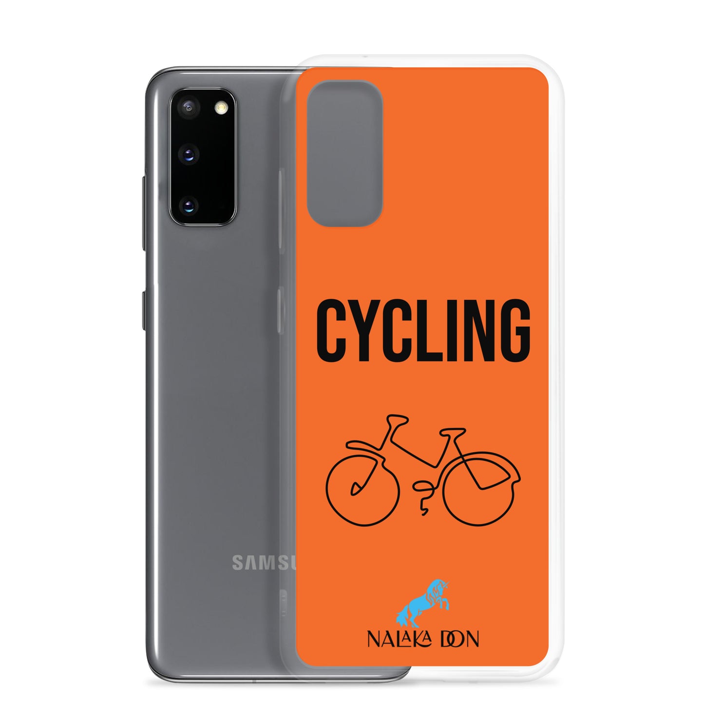 Cycling - Clear Case for Samsung®