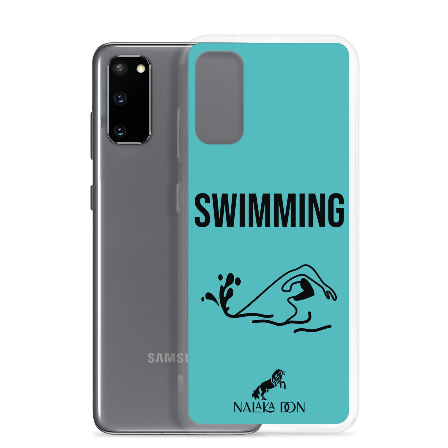 Swimming - Clear Case for Samsung®