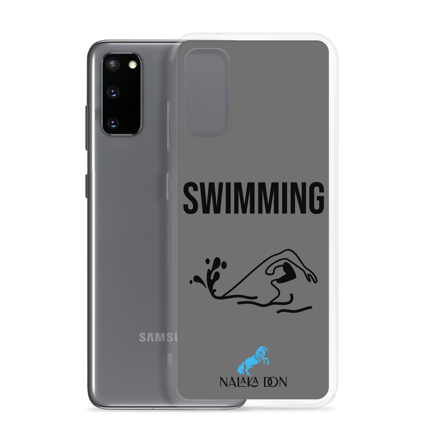 Swimming - Clear Case for Samsung®