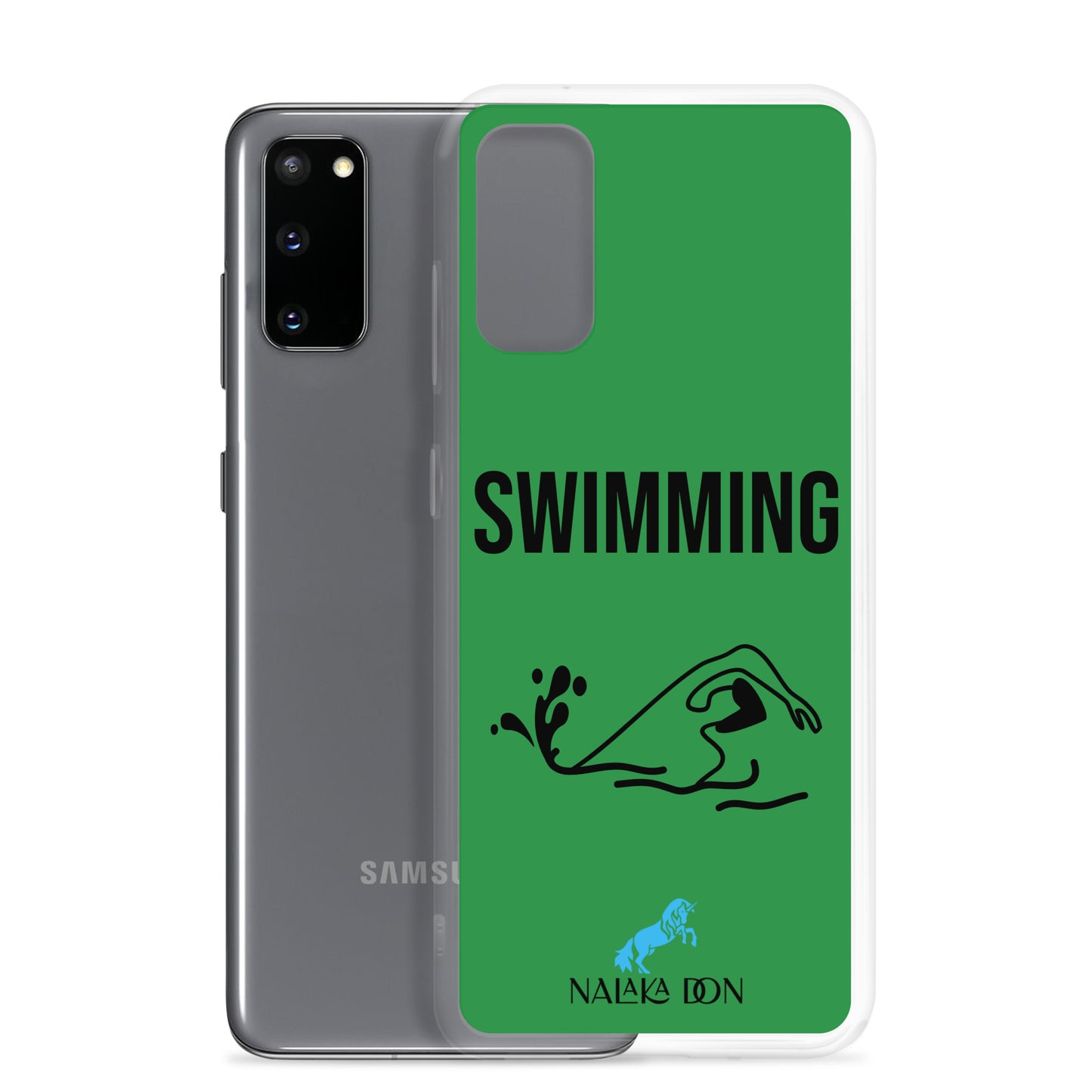 Swimming - Clear Case for Samsung®