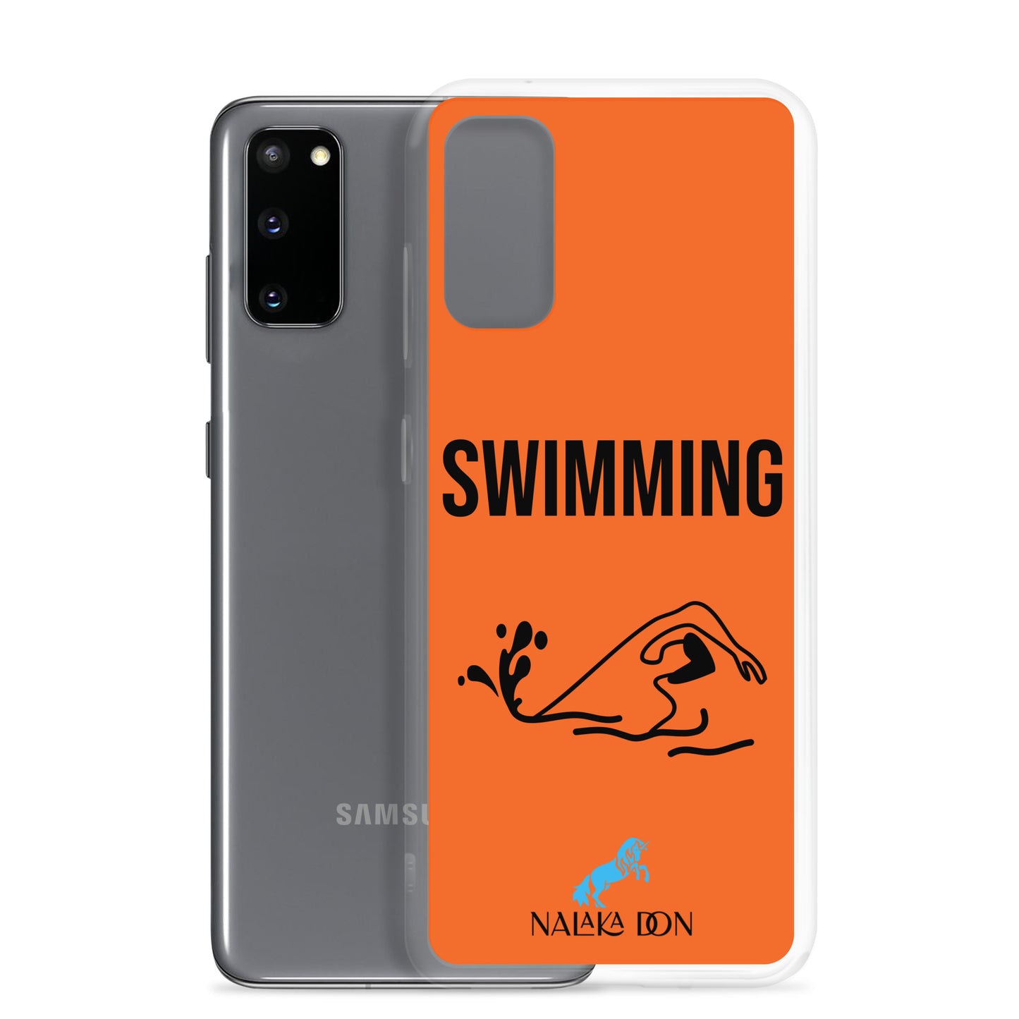 Swimming - Clear Case for Samsung®