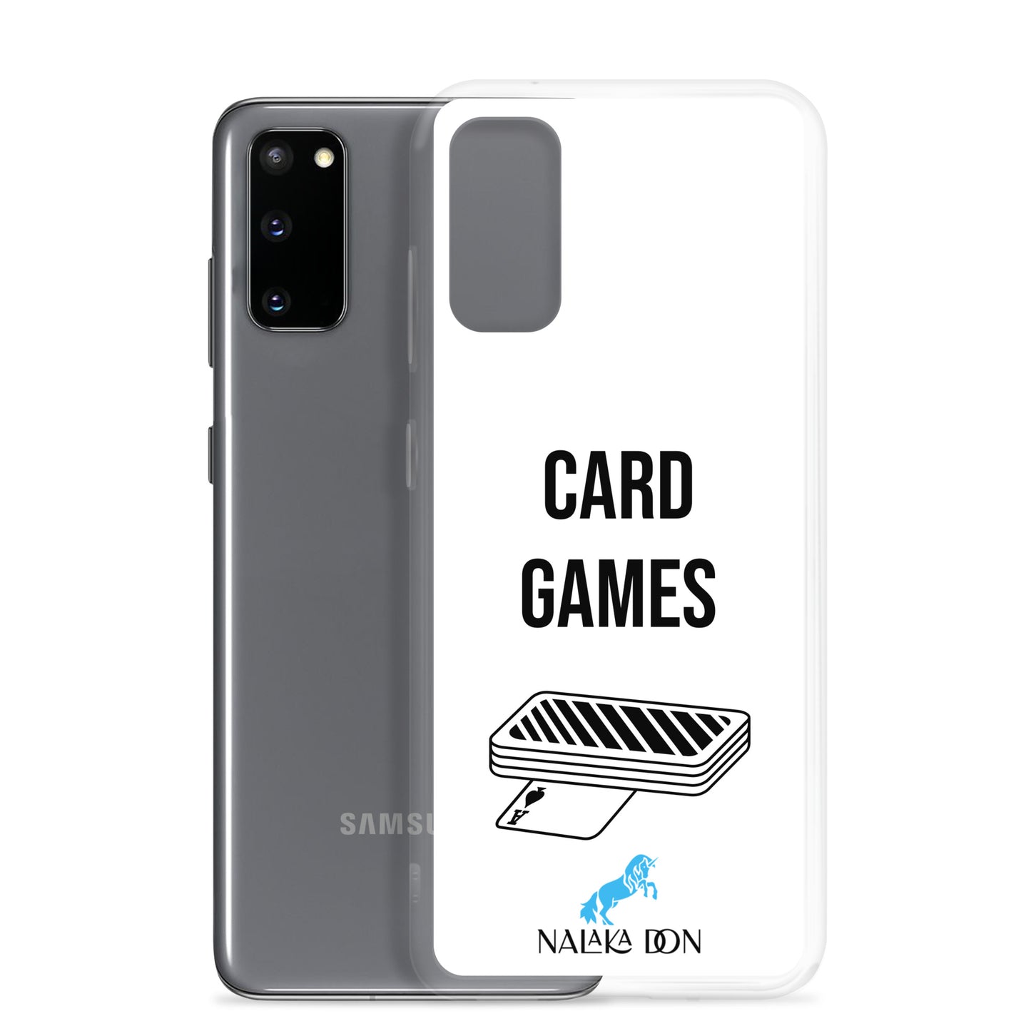 Card Games - Clear Case for Samsung®