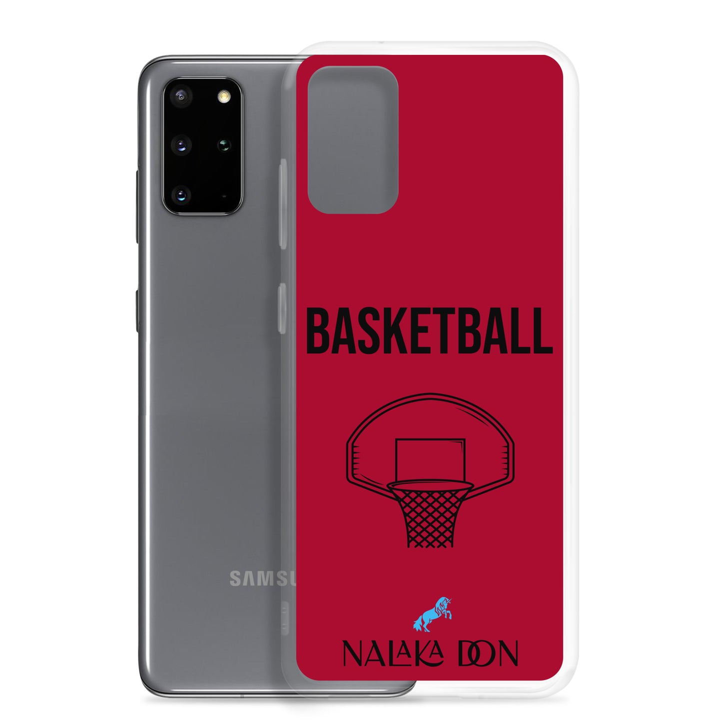 Basketball - Clear Case for Samsung®