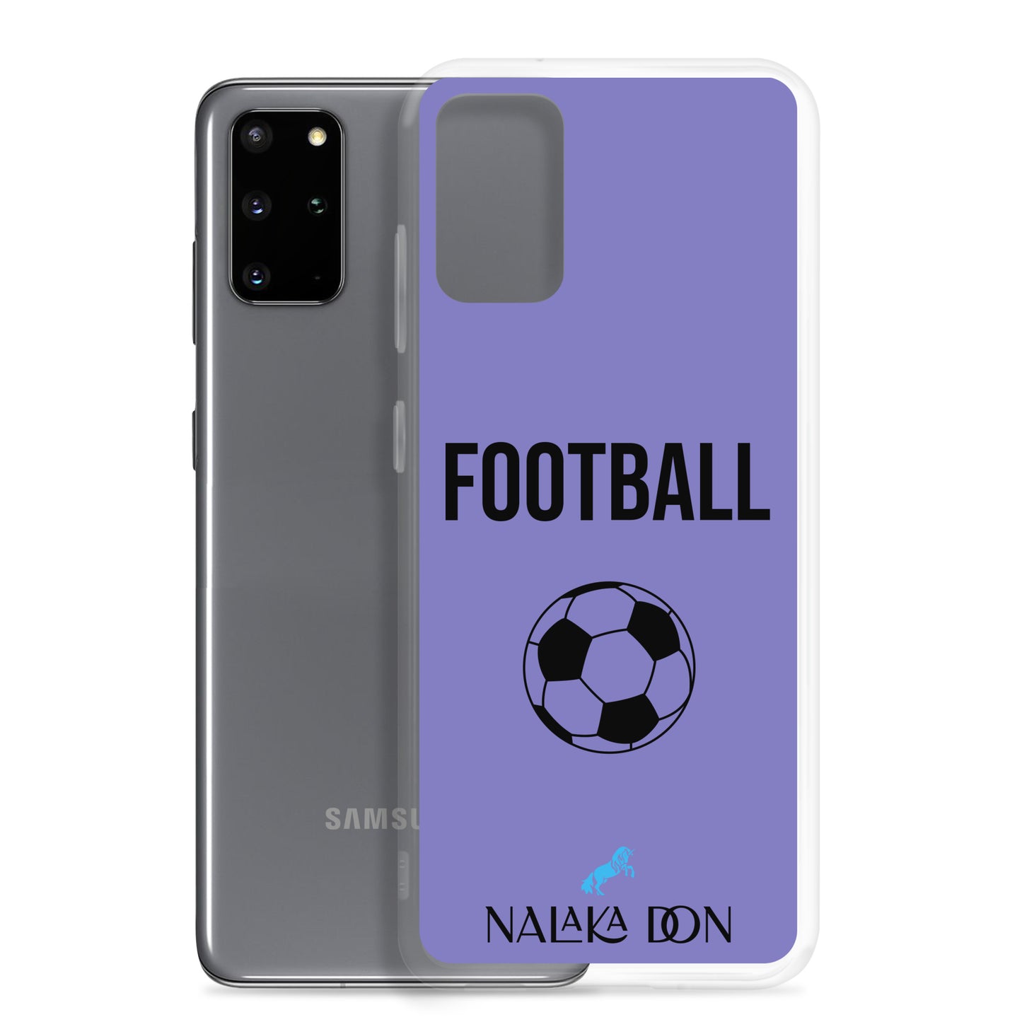 Football - Clear Case for Samsung®