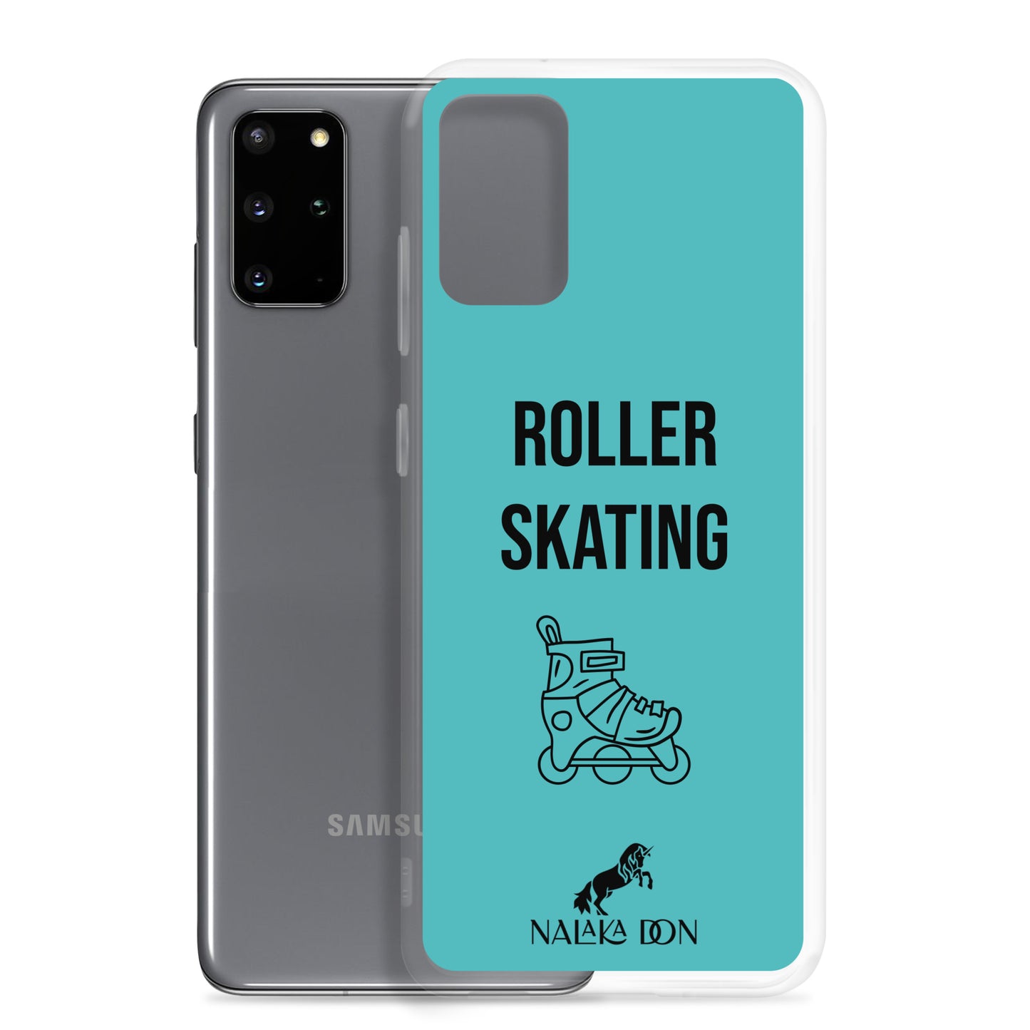 Roller Skating - Clear Case for Samsung®