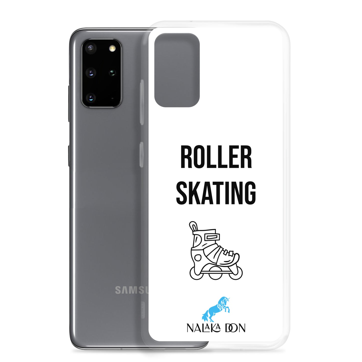 Roller Skating - Clear Case for Samsung®