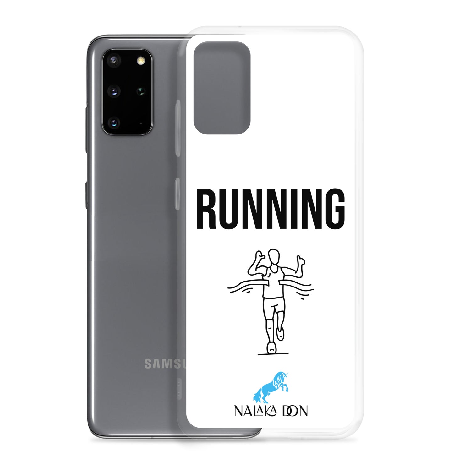 Running - Clear Case for Samsung®