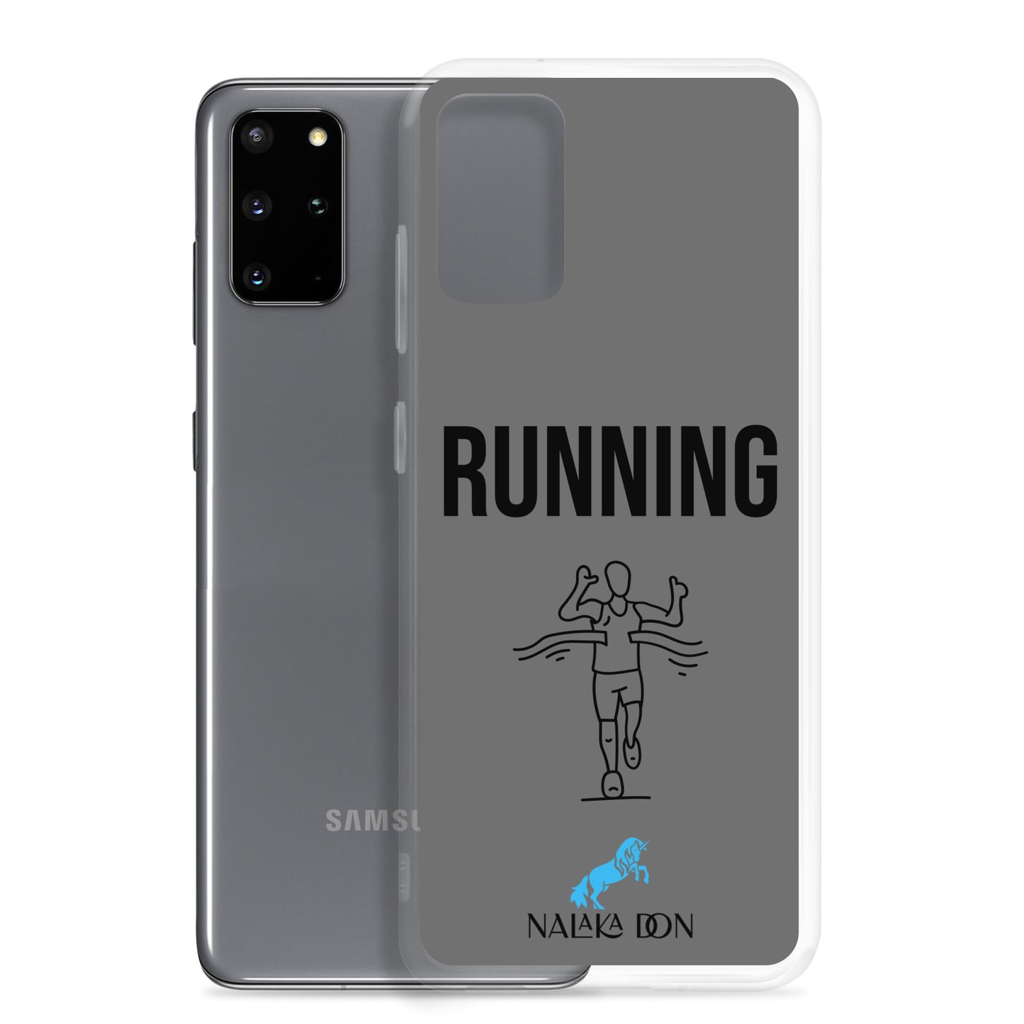 Running - Clear Case for Samsung®