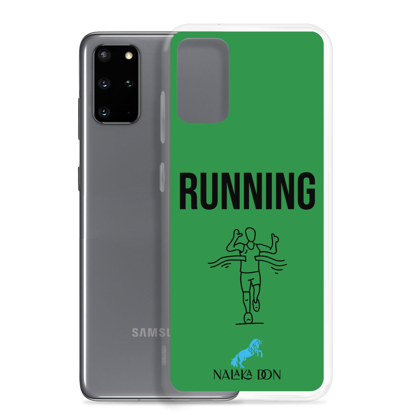 Running - Clear Case for Samsung®