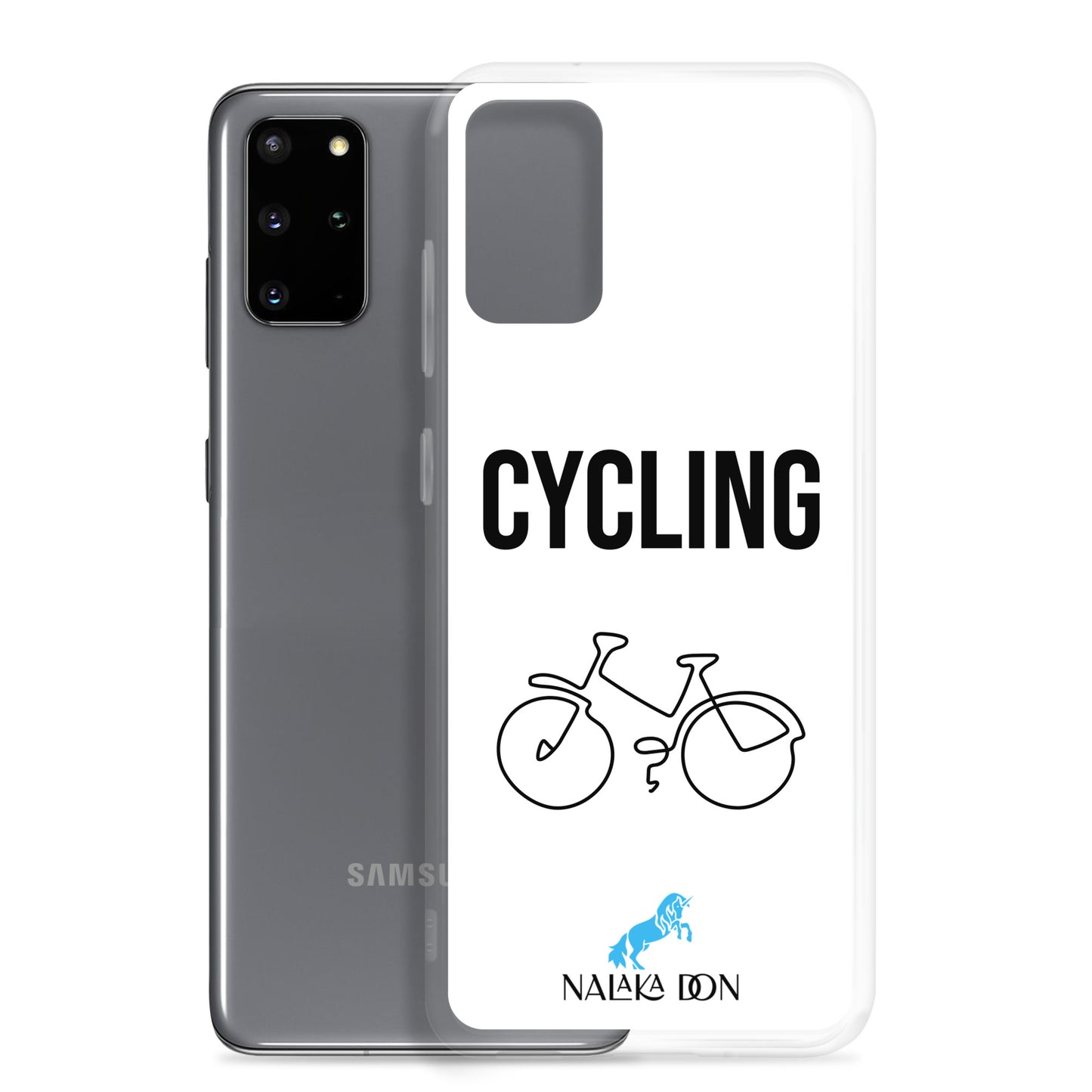 Cycling - Clear Case for Samsung®