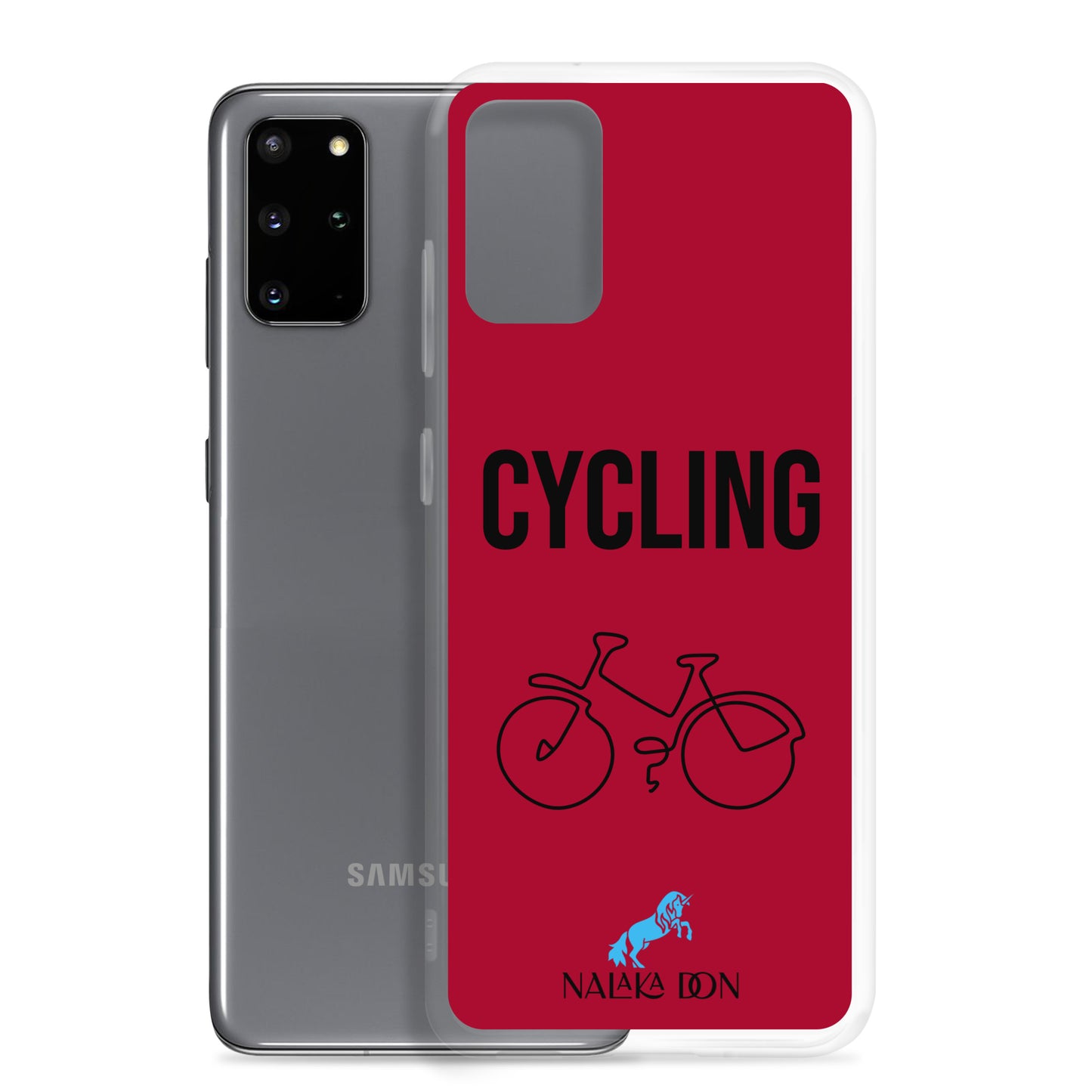 Cycling - Clear Case for Samsung®