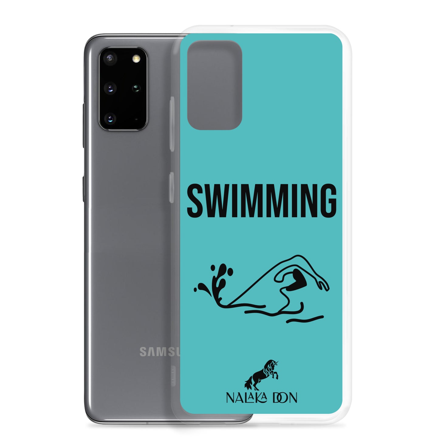 Swimming - Clear Case for Samsung®