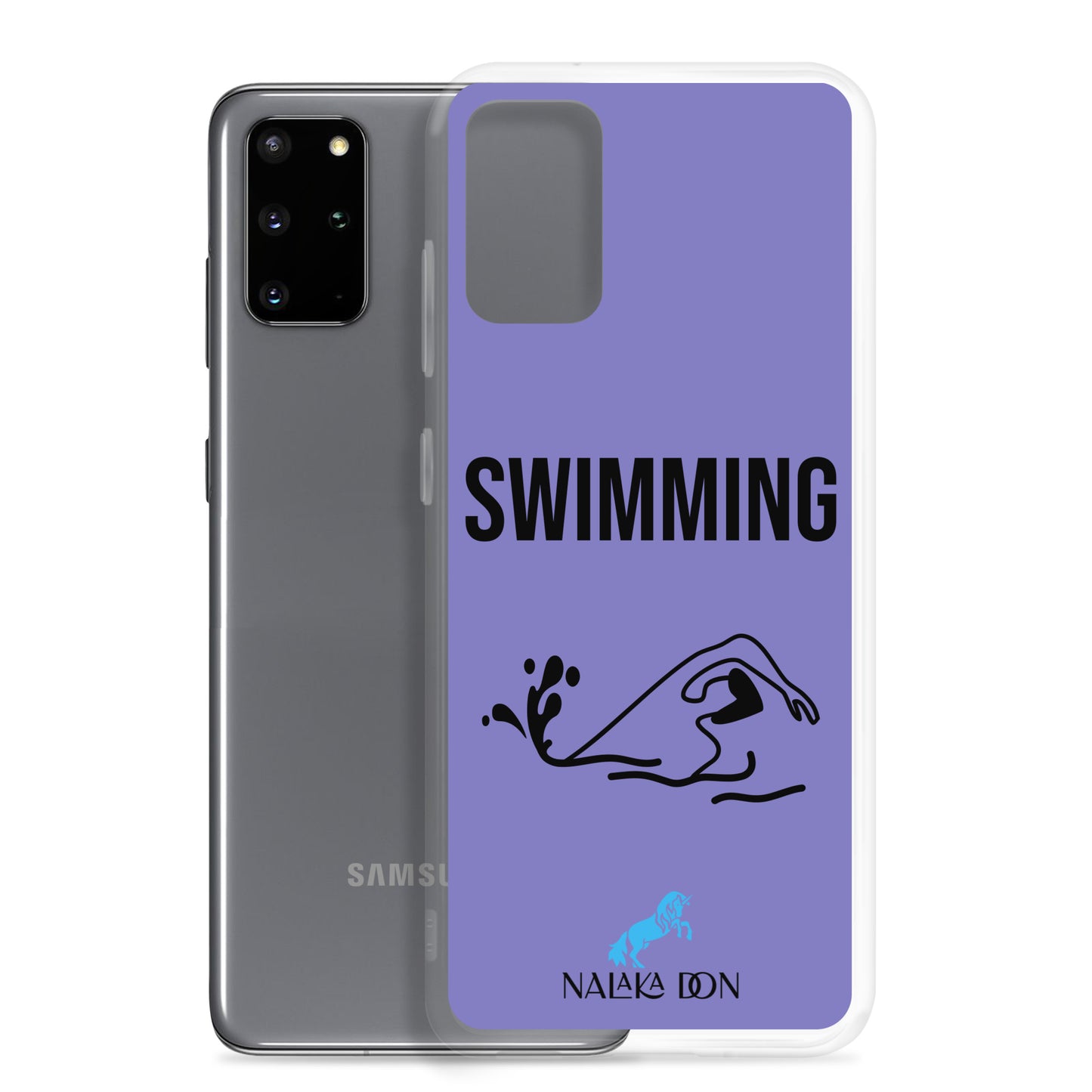 Swimming - Clear Case for Samsung®