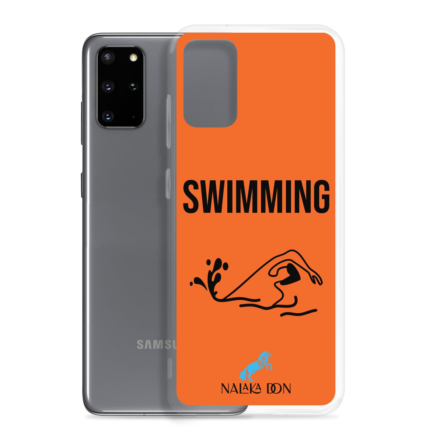 Swimming - Clear Case for Samsung®