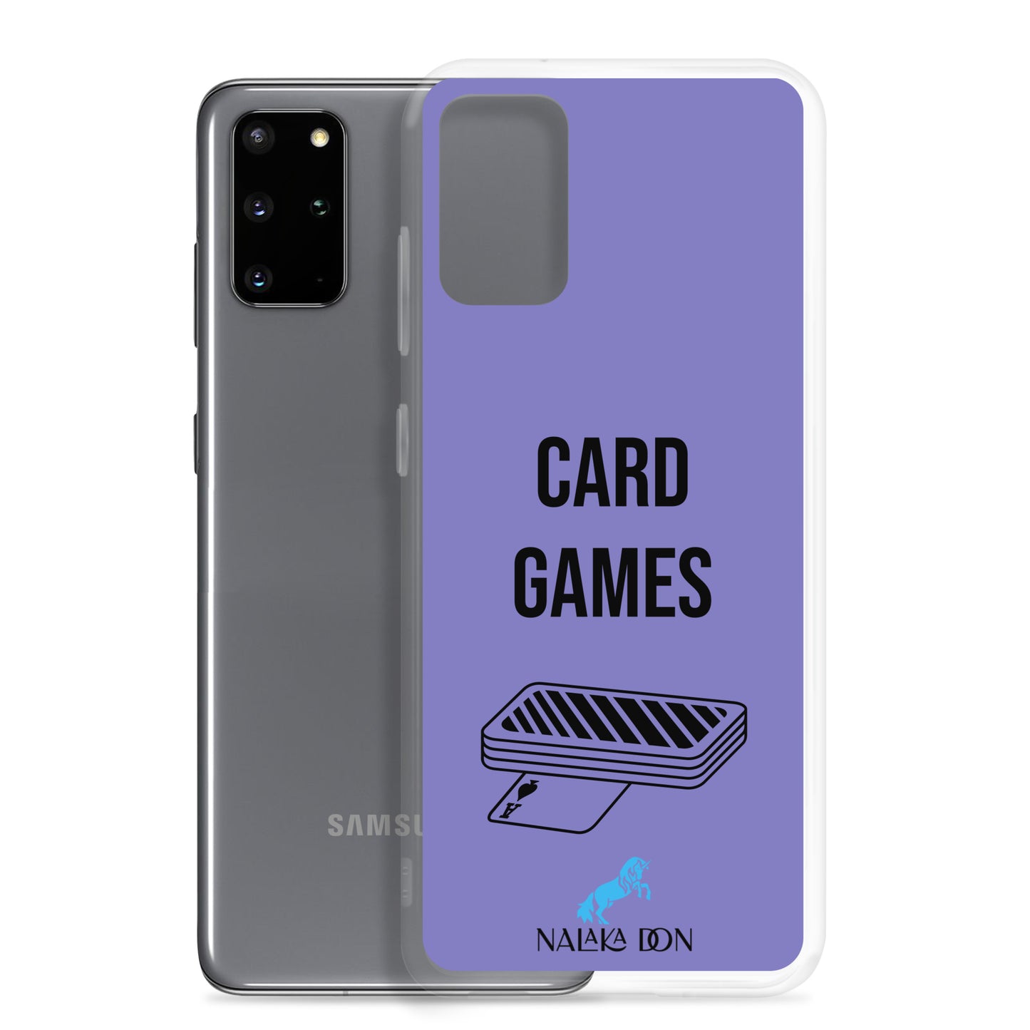 Card Games - Clear Case for Samsung®