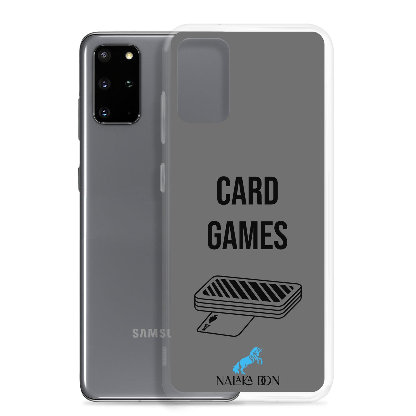 Card Games - Clear Case for Samsung®