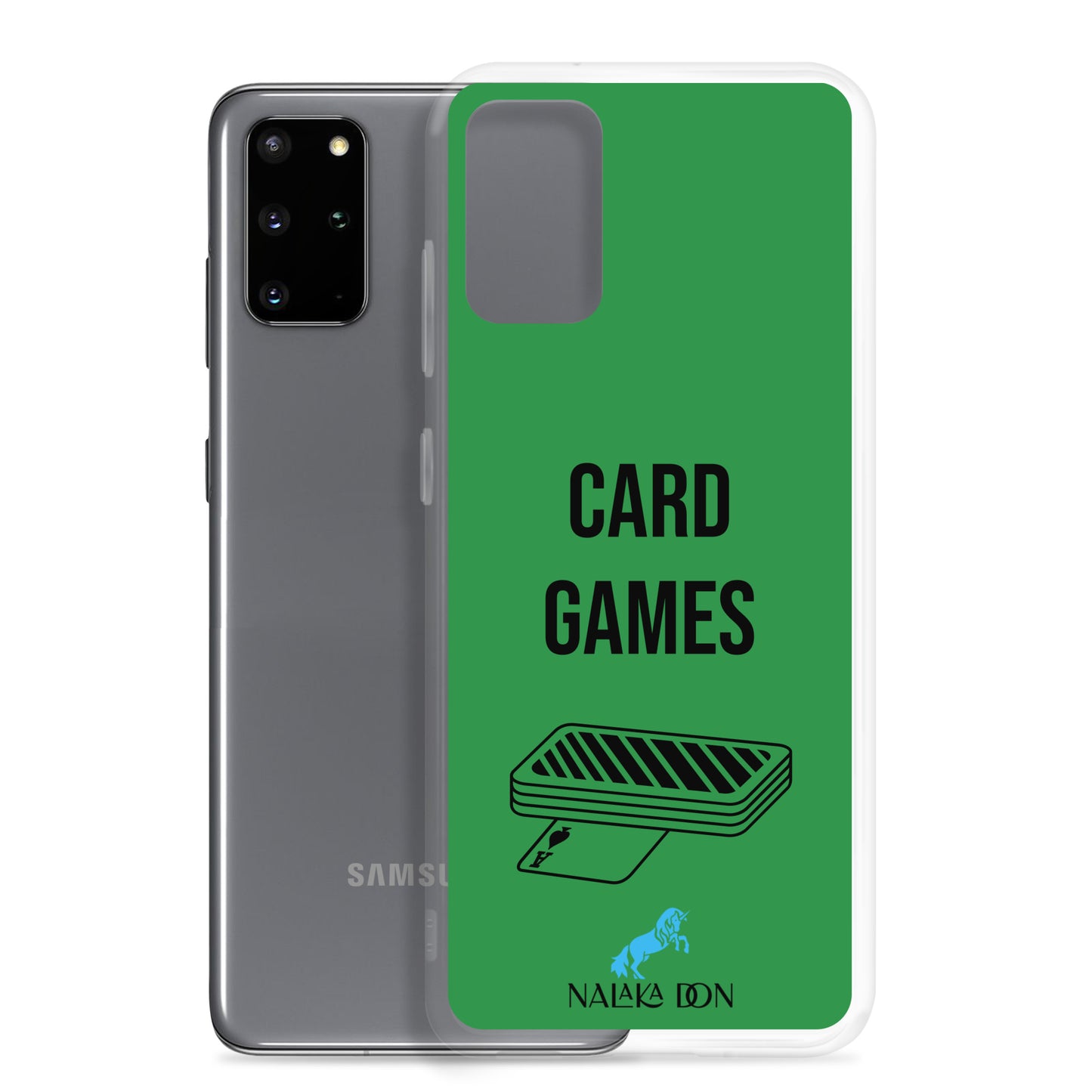 Card Games - Clear Case for Samsung®