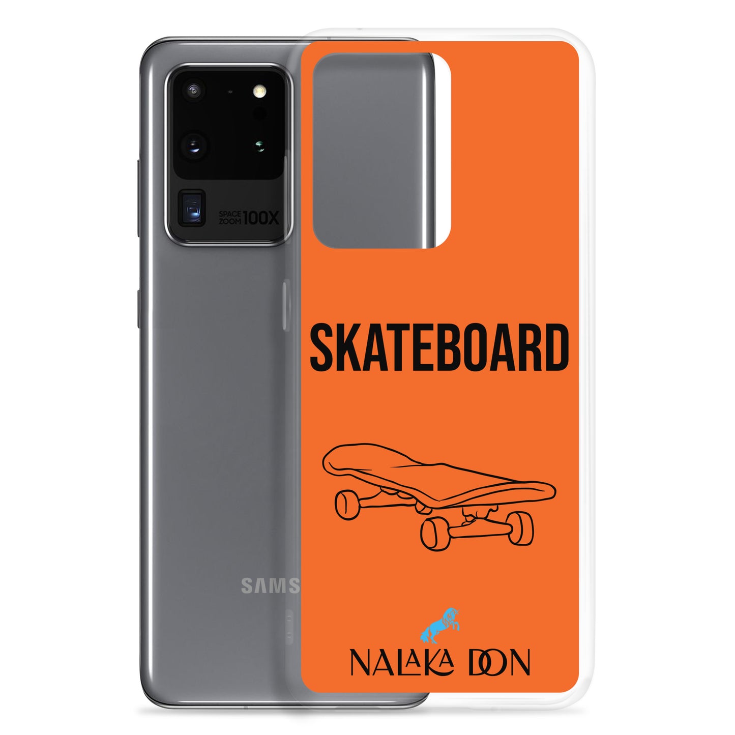 Skateboard - Clear Case for Samsung®