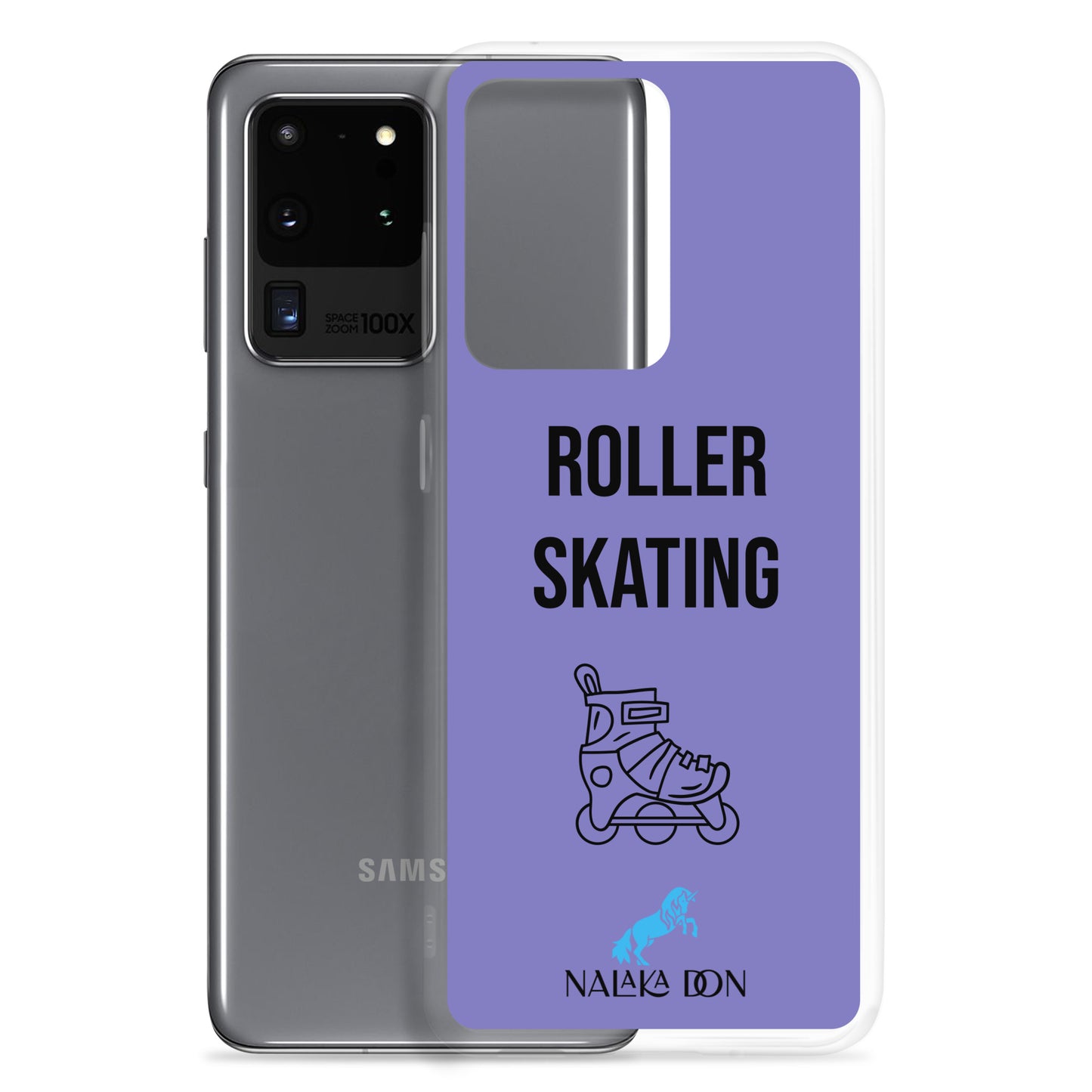 Roller Skating - Clear Case for Samsung®