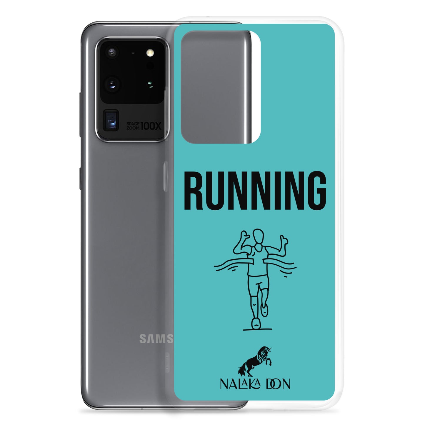 Running - Clear Case for Samsung®