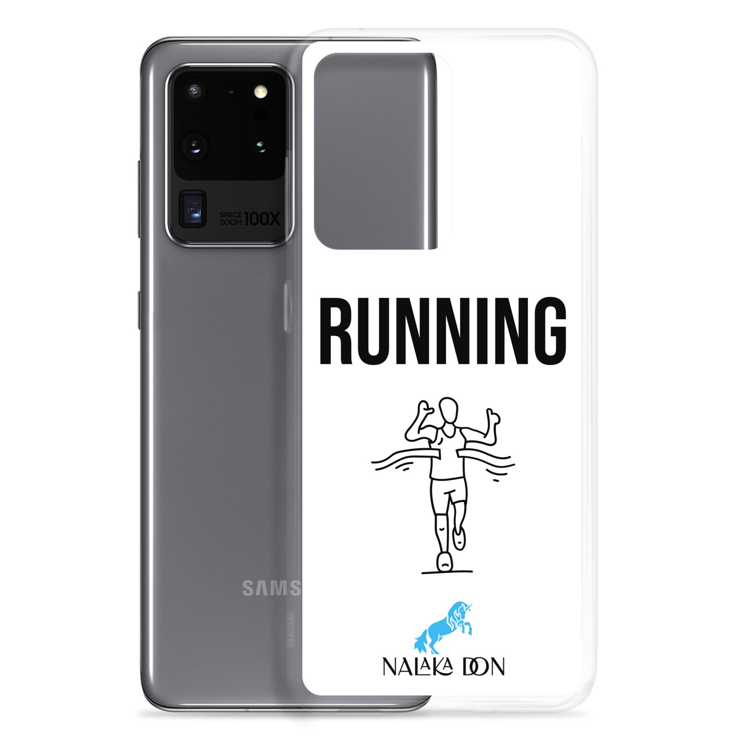 Running - Clear Case for Samsung®