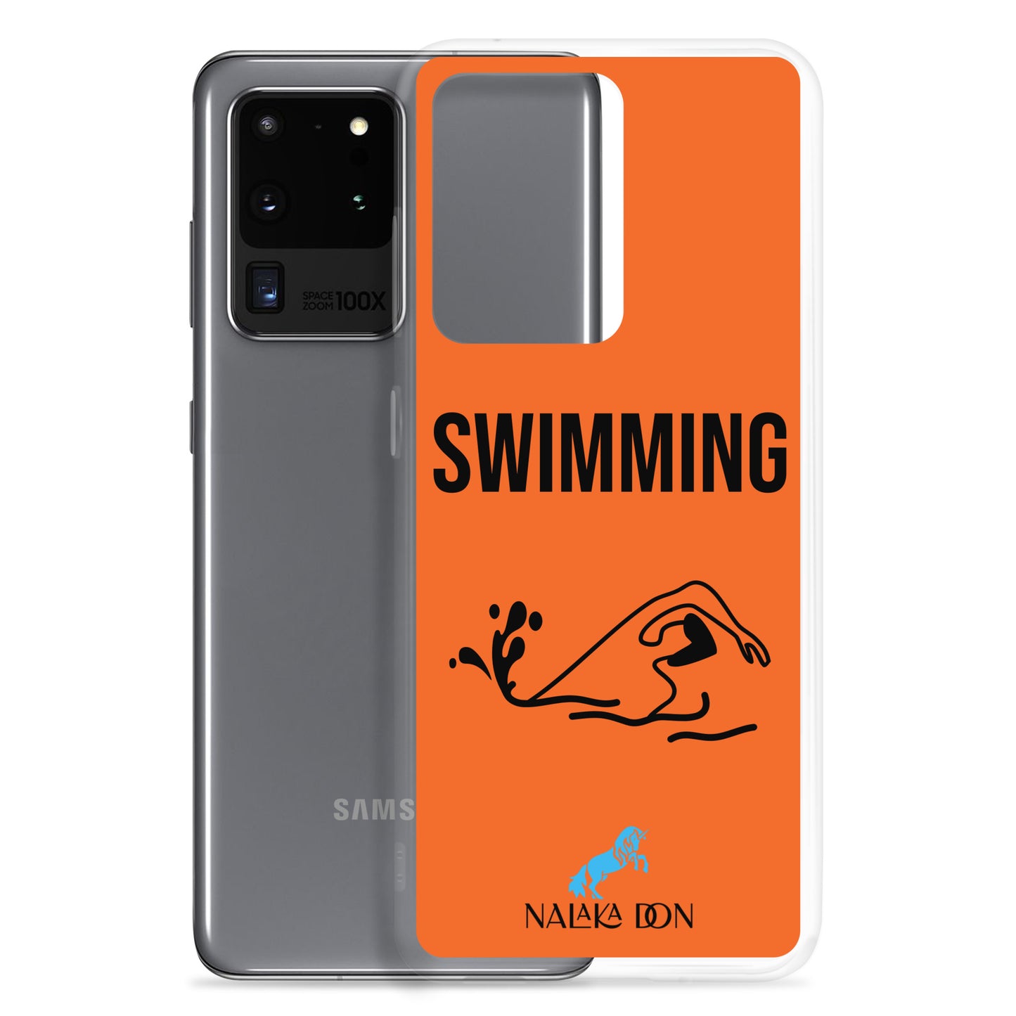 Swimming - Clear Case for Samsung®