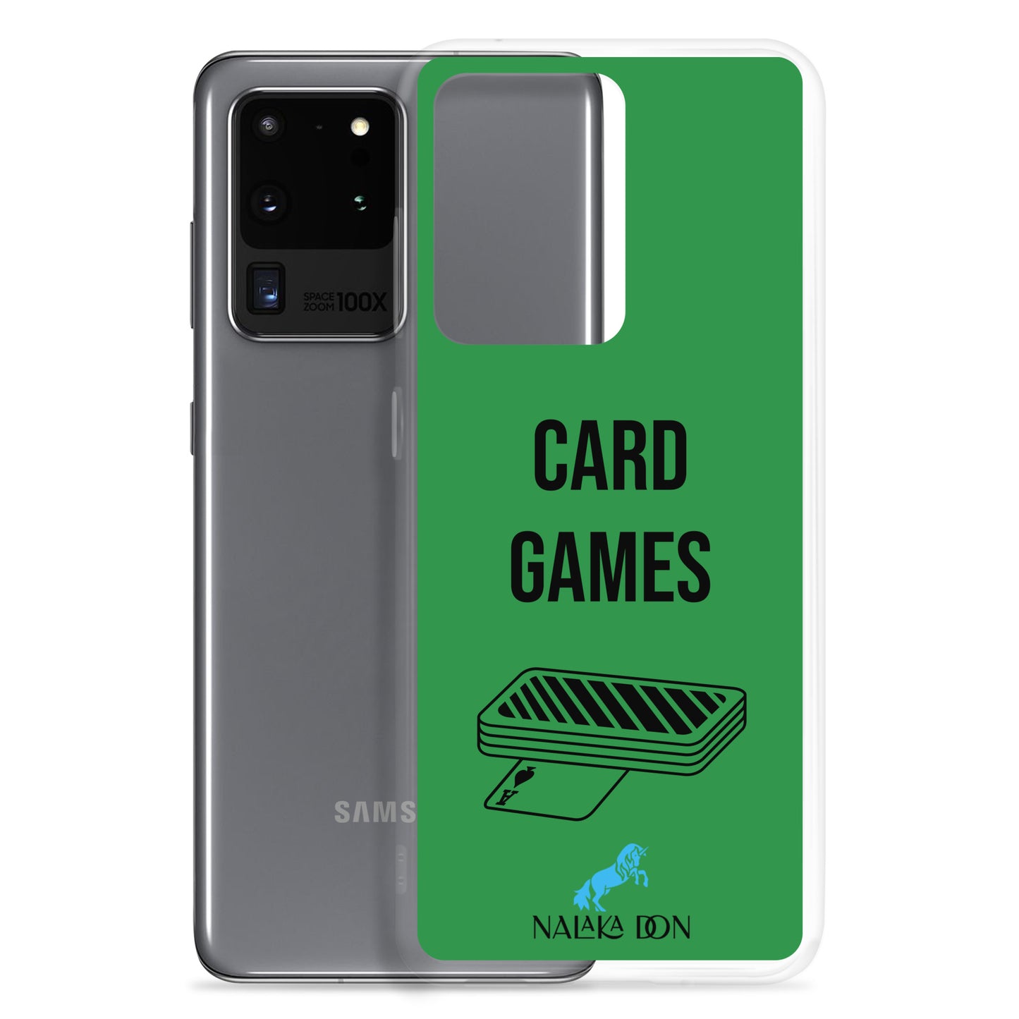 Card Games - Clear Case for Samsung®
