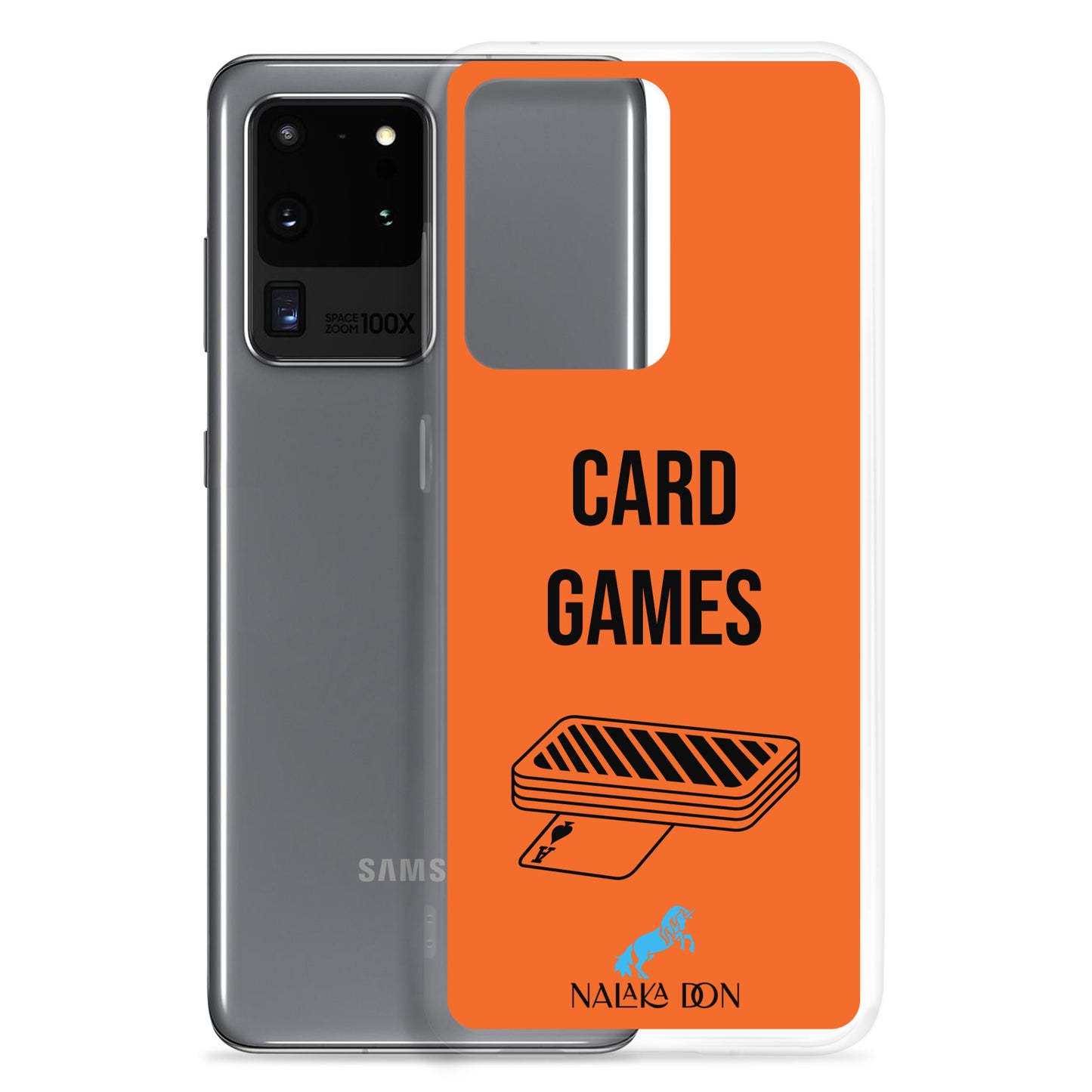Card Games - Clear Case for Samsung®