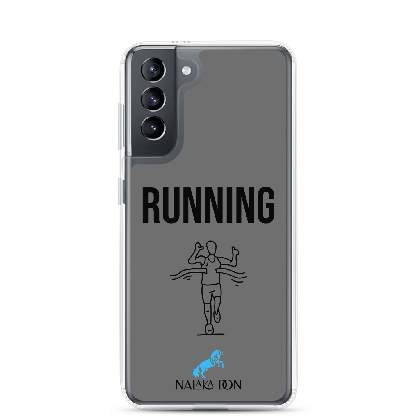 Running - Clear Case for Samsung®