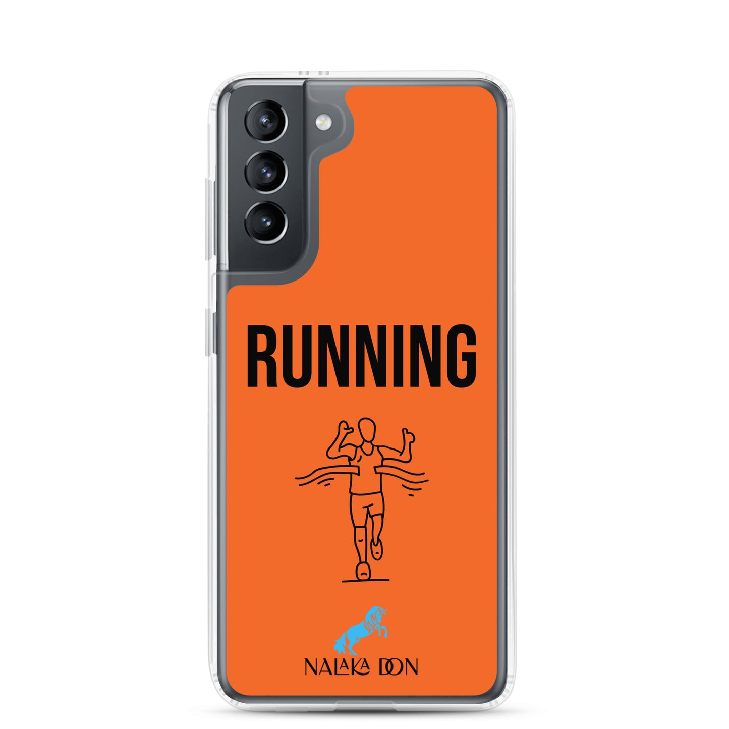 Running - Clear Case for Samsung®