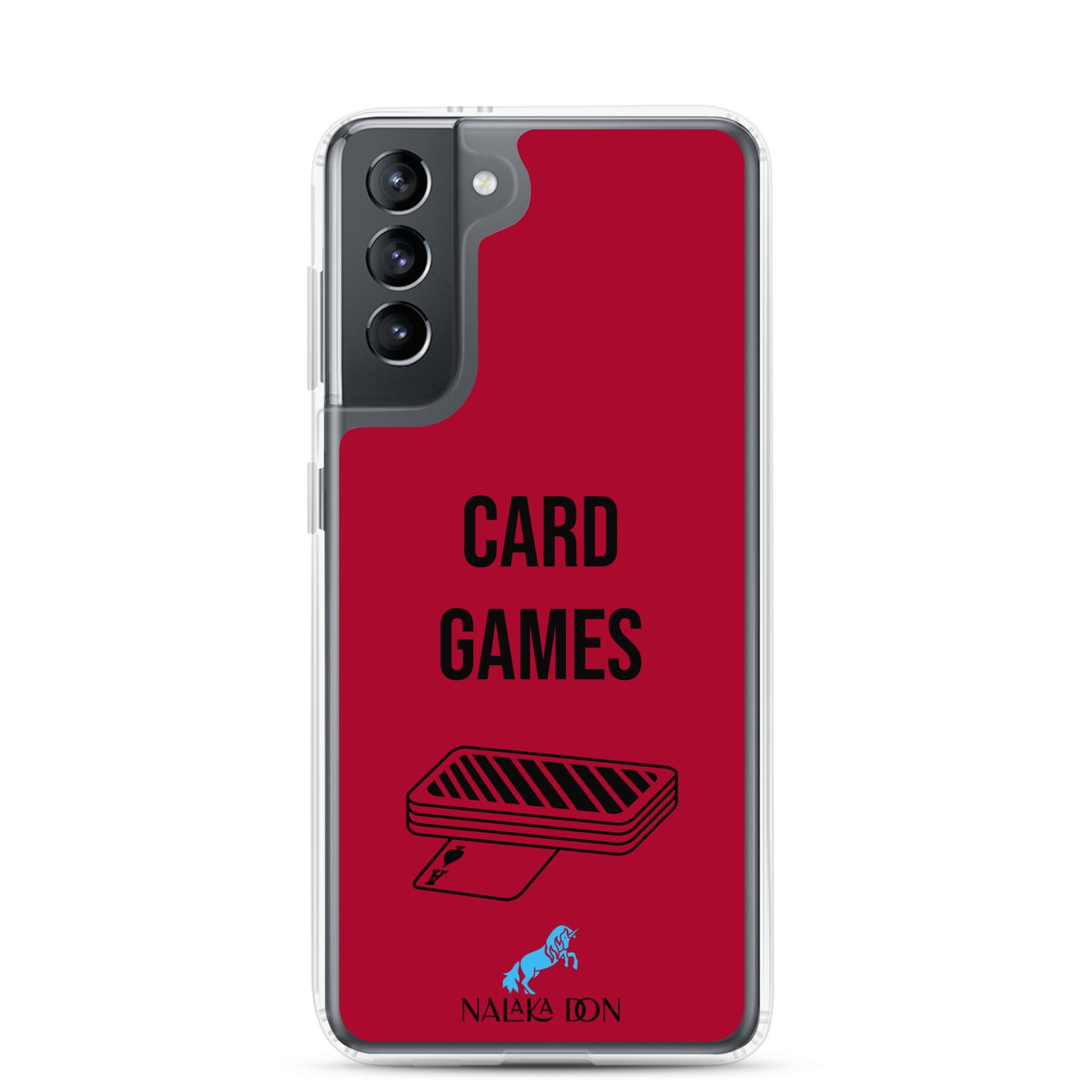 Card Games - Clear Case for Samsung®