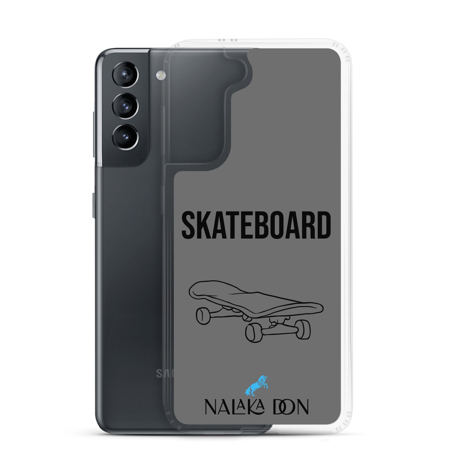 Skateboard - Clear Case for Samsung®