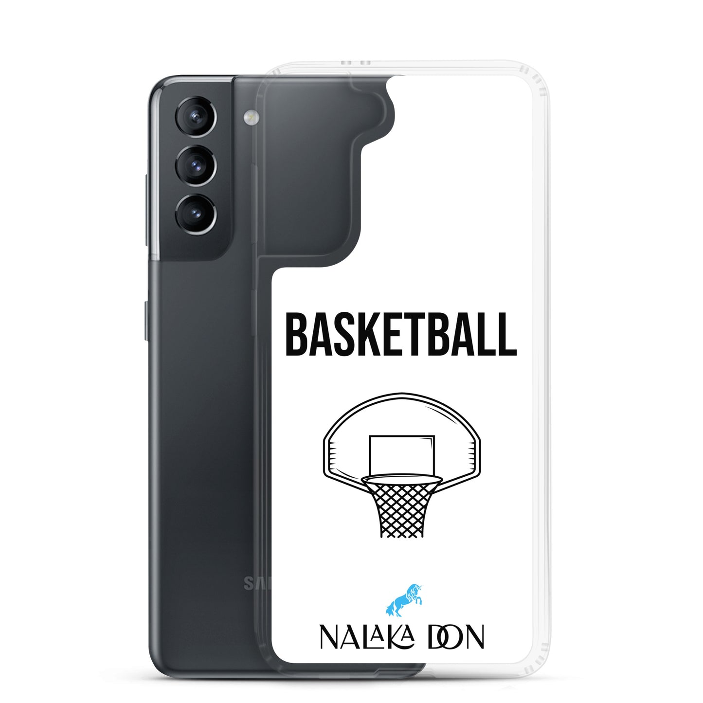 Basketball - Clear Case for Samsung®