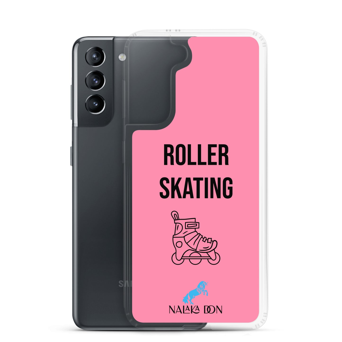 Roller Skating - Clear Case for Samsung®