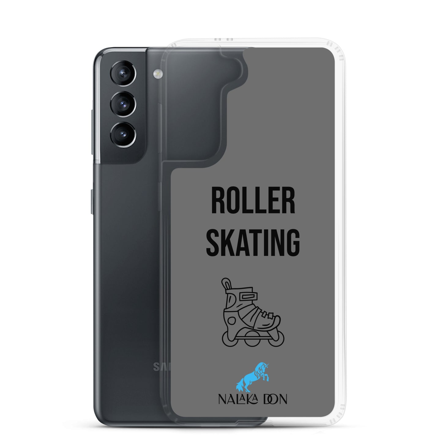 Roller Skating - Clear Case for Samsung®