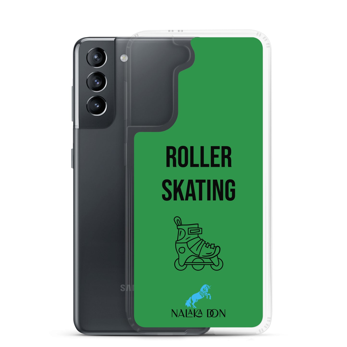 Roller Skating - Clear Case for Samsung®
