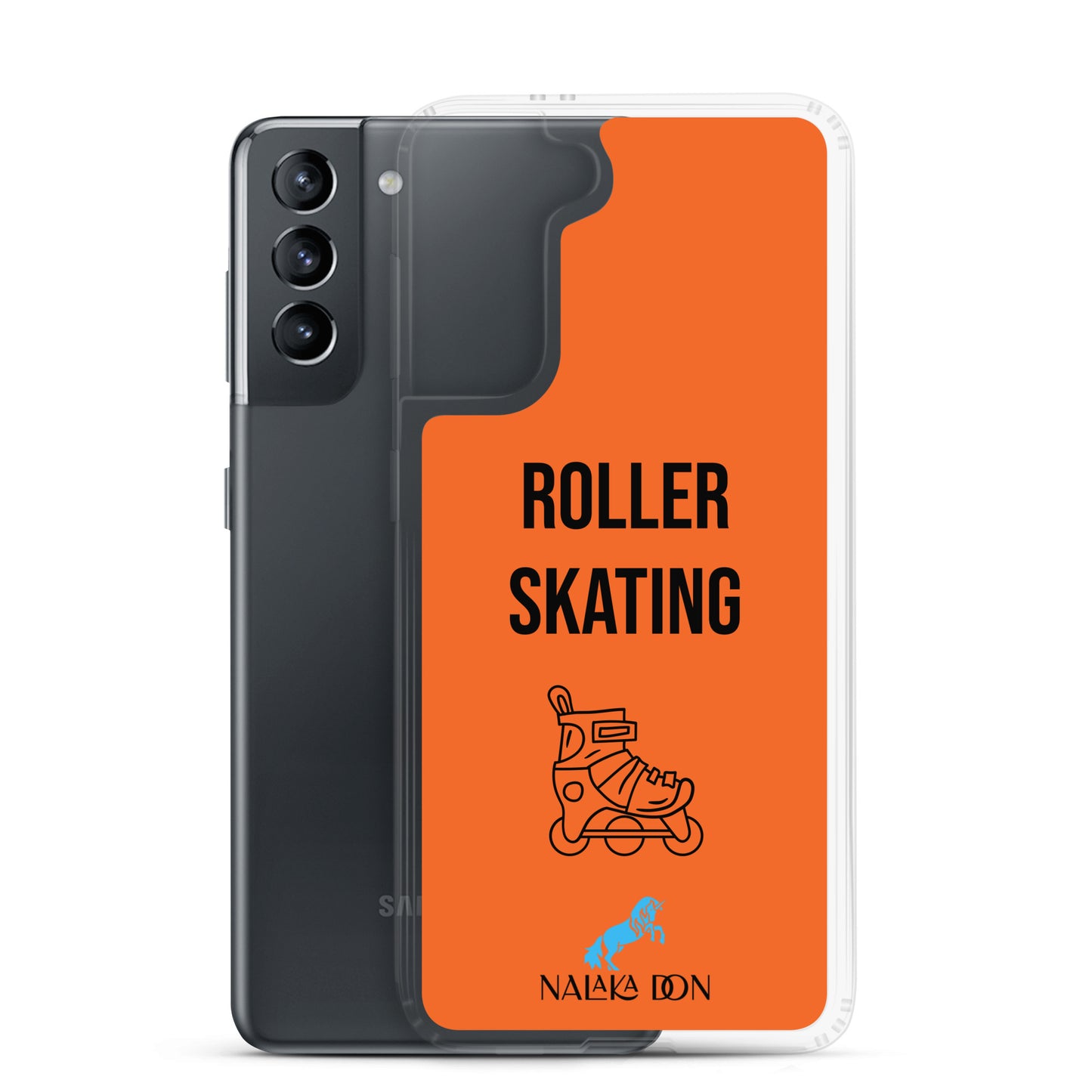 Roller Skating - Clear Case for Samsung®