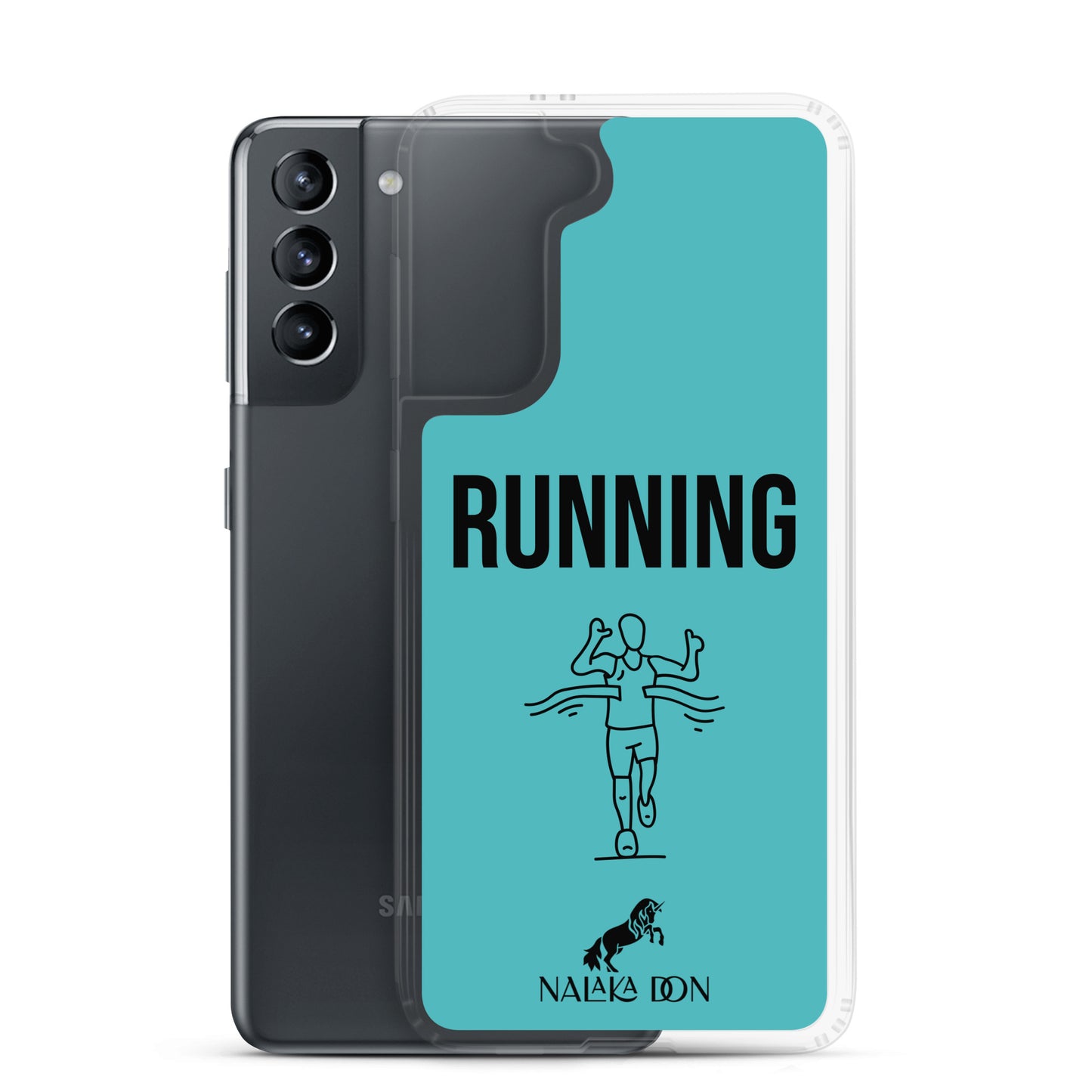 Running - Clear Case for Samsung®