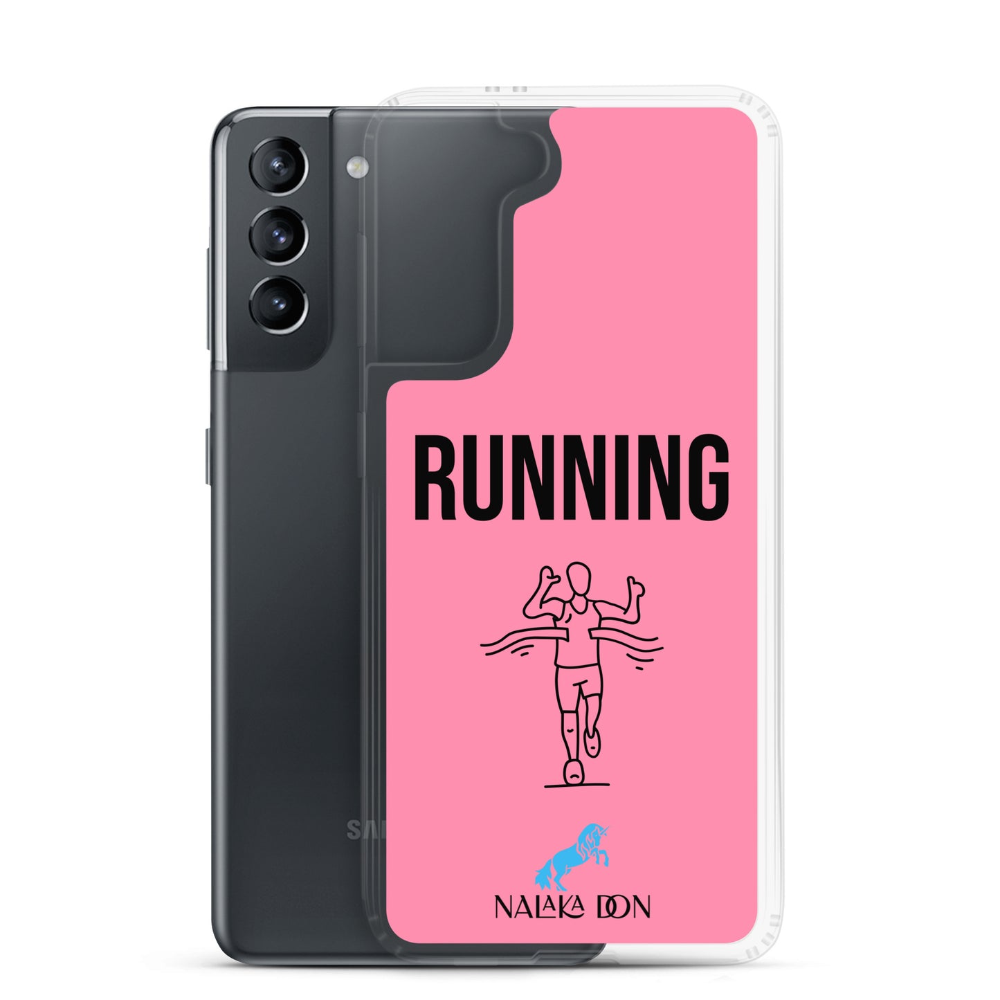 Running - Clear Case for Samsung®