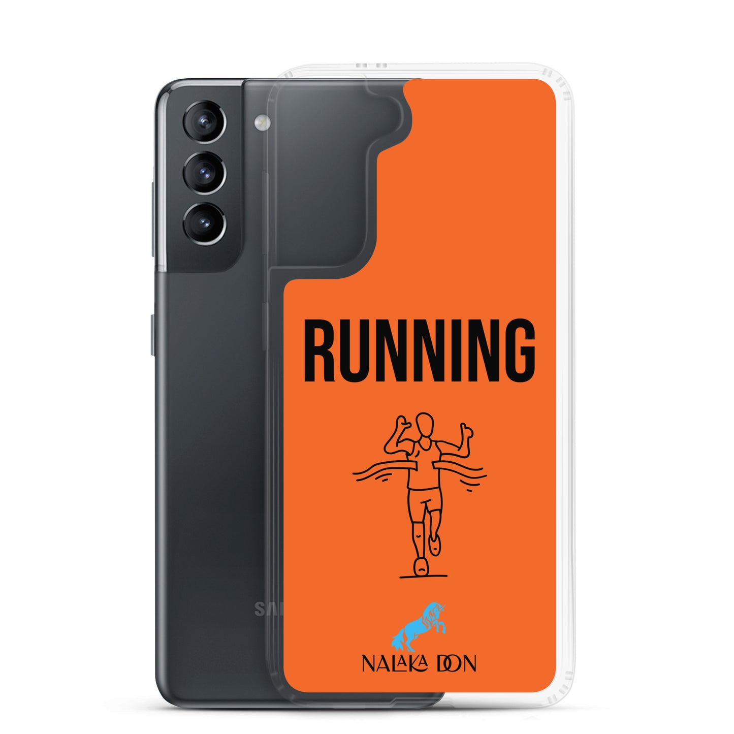 Running - Clear Case for Samsung®
