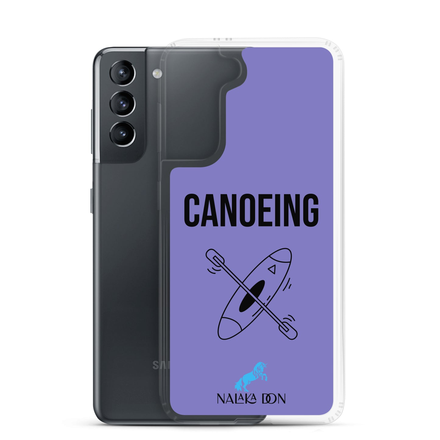 Canoeing - Clear Case for Samsung®
