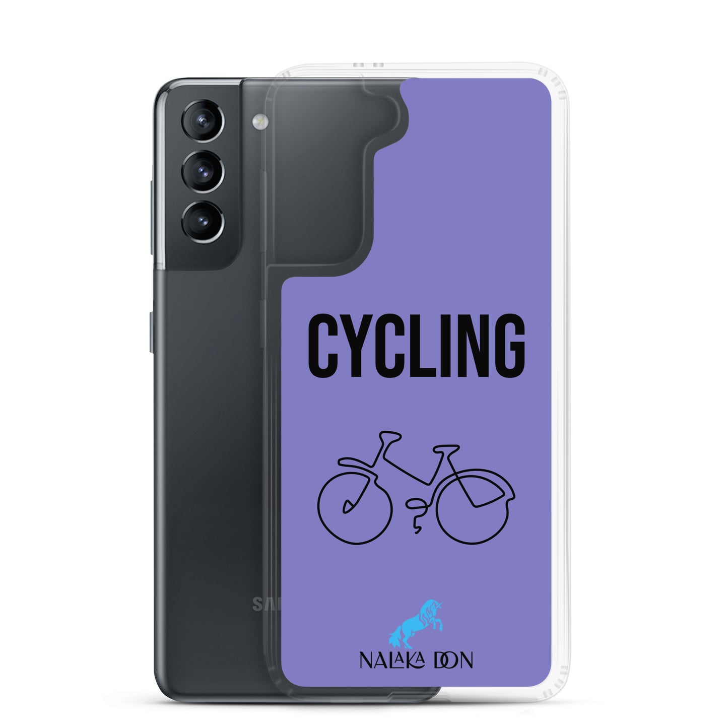 Cycling - Clear Case for Samsung®